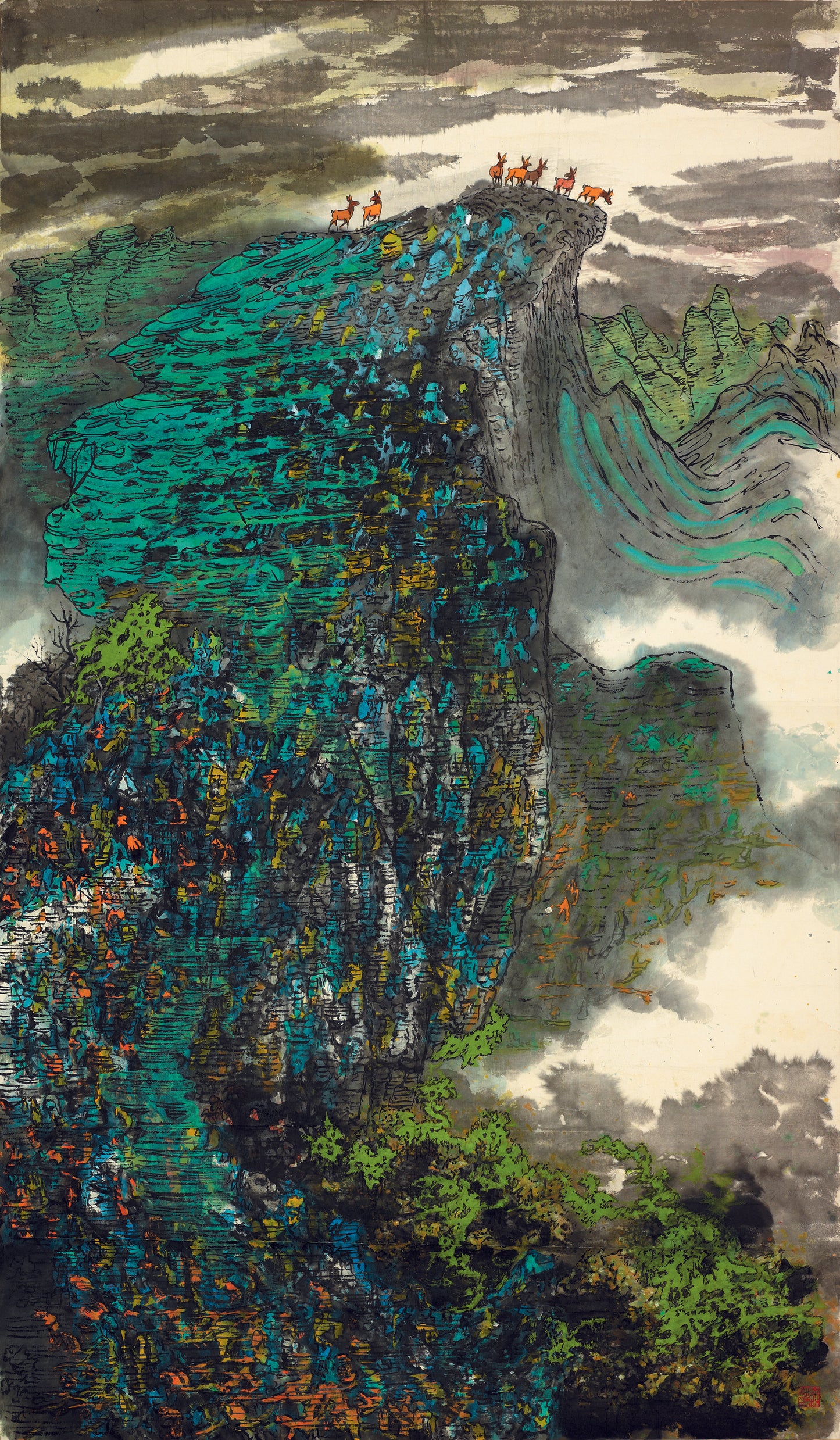 探山 Explores the Mountain