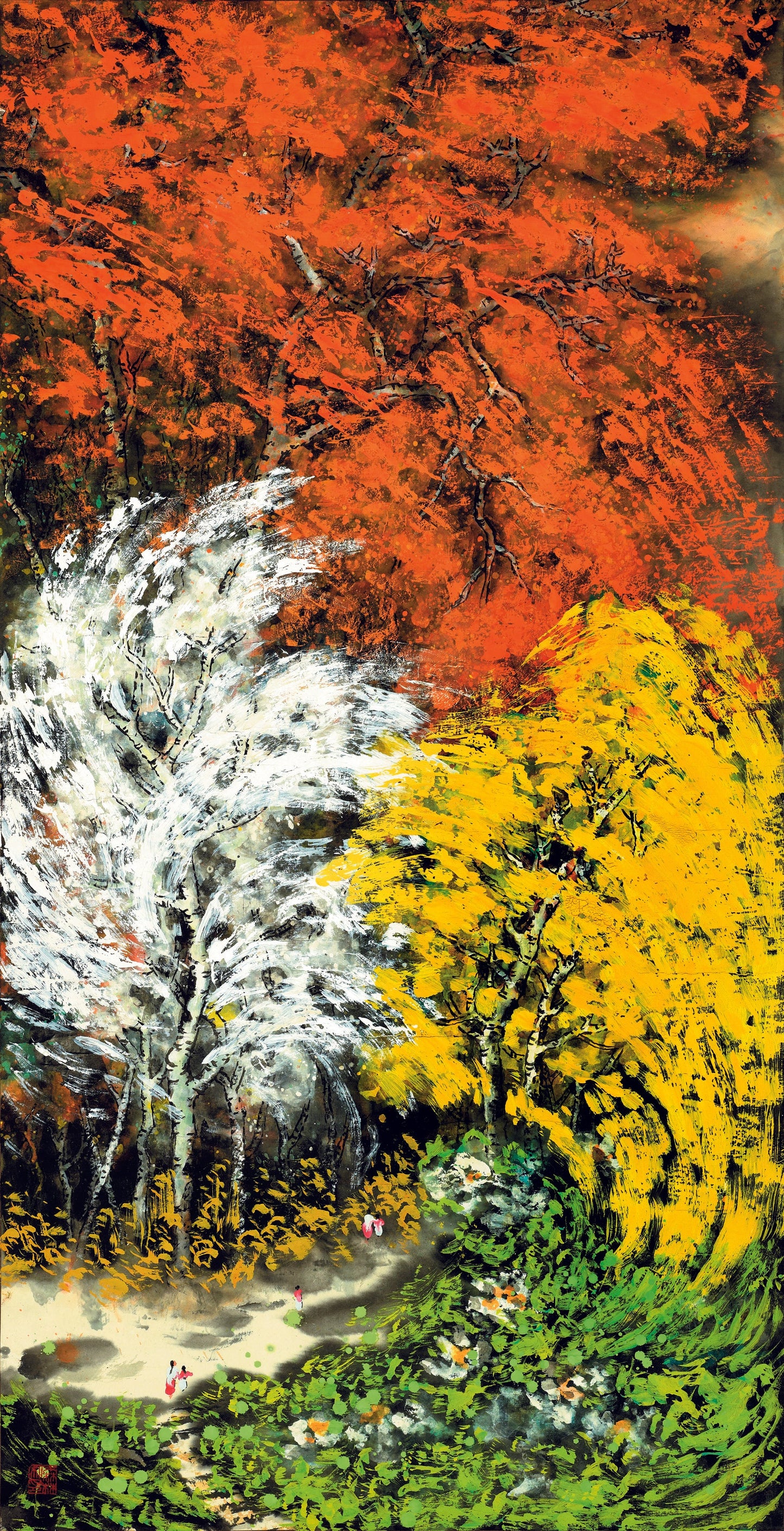 Print of Scene in Late Autumn 秋意浓