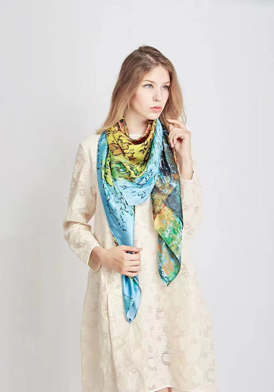 100% Silk Scarf 3